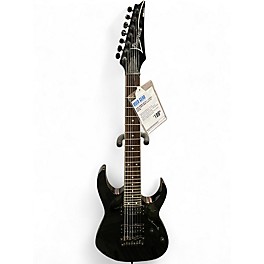 Used Ibanez RG7321 7 String Black Solid Body Electric Guitar