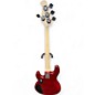 Used Sterling by Music Man sub string 5 bass maroon Electric Bass Guitar