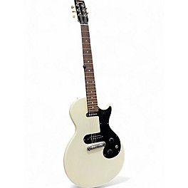 Used 2009 Gibson Les Paul Melody Maker Satin White Solid Body Electric Guitar