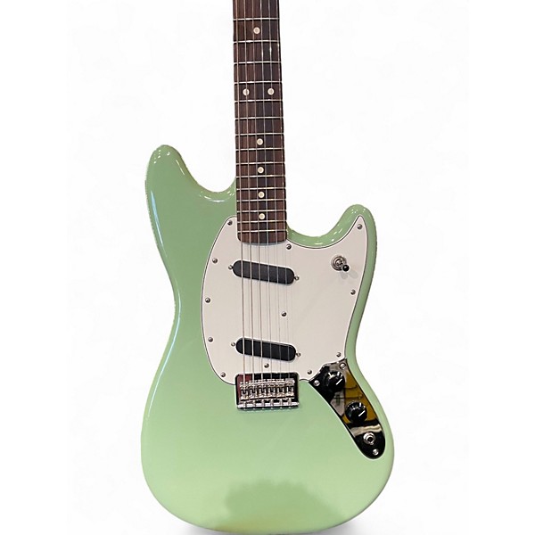 Used 2024 Fender Player II Mustang Birch Green Solid Body Electric Guitar