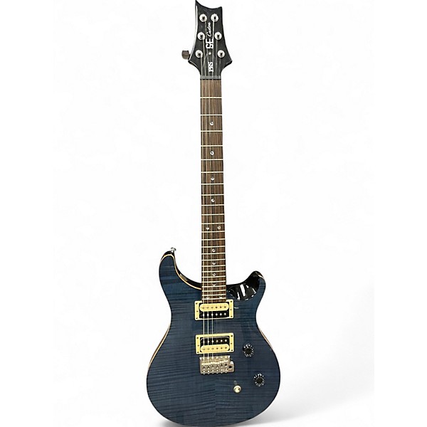 Used PRS SE Custom 24 Blue Solid Body Electric Guitar
