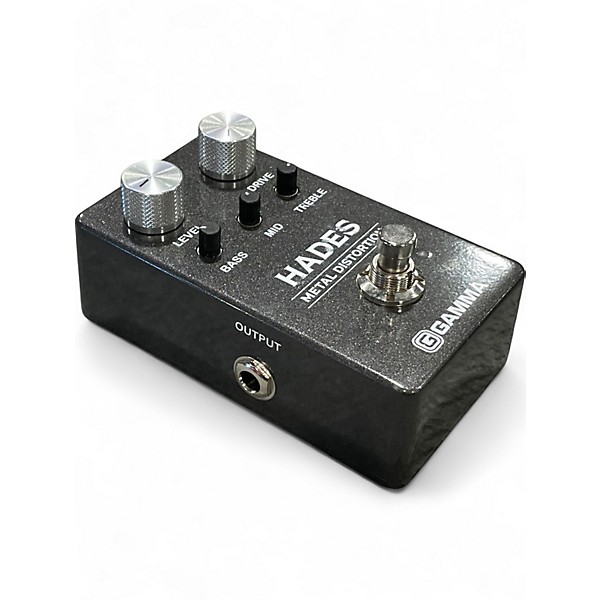 Used GAMMA Hades Metal Distortion Effect Pedal