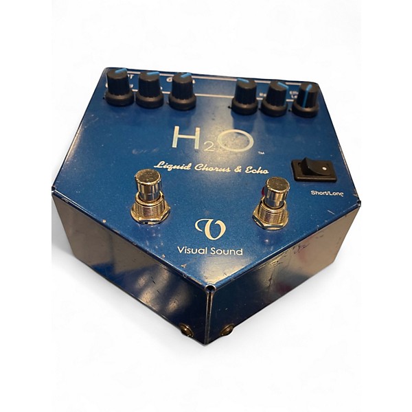 Used Visual Sound V2H2O V2 H2O Liquid Chorus Echo Effect Processor