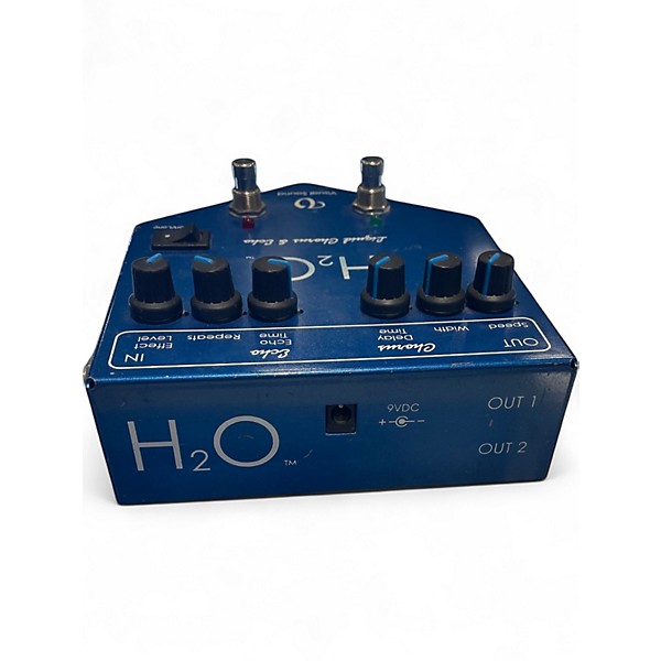 Used Visual Sound V2H2O V2 H2O Liquid Chorus Echo Effect Processor