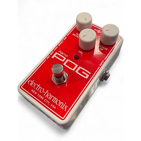 Used Electro-Harmonix Nano POG Polyphonic Octave Generator Effect Pedal