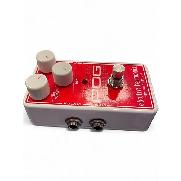 Used Electro-Harmonix Nano POG Polyphonic Octave Generator Effect Pedal