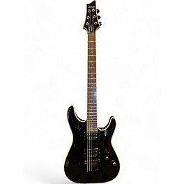 Used Schecter Guitar Research Blackjack C1 EX Black Solid Body Electric Guitar