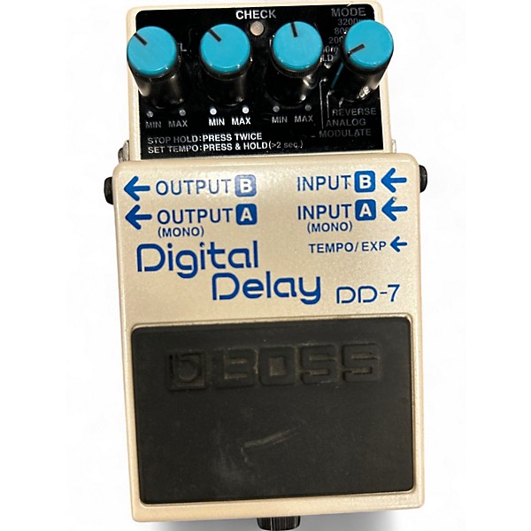 Used BOSS DD7 Digital Delay Effect Pedal