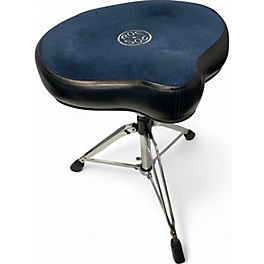 Used ROC-N-SOC Original Saddle Drum Throne Blue Drum Throne