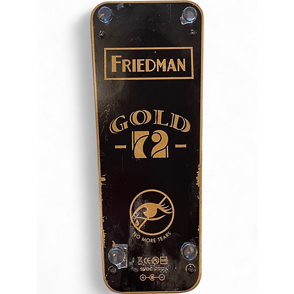 Used Friedman No More Tears Gold 72 Effect Pedal