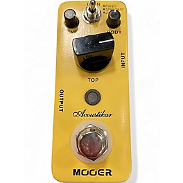 Used Mooer ACOUSTIKAR Pedal