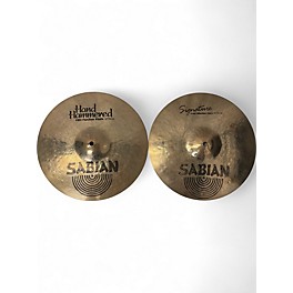 Used SABIAN 13in Signature Jam Master HH Fusion Hats Cymbal