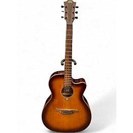Used Lag Guitars T100ACE-BRS 2 Color Sunburst Acoustic Electric Guitar