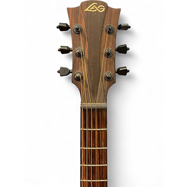 Used Lag Guitars T100ACE-BRS 2 Color Sunburst Acoustic Electric Guitar