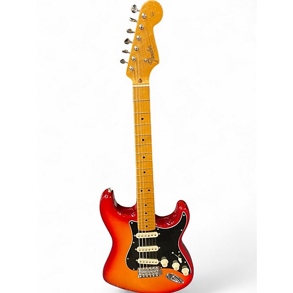 Used Fender Rarities Collection Flame Maple Top Stratocaster PLASMA RED BURST Solid Body Electric Guitar