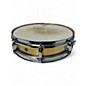 Used Pearl 13in Brass Shell Snare Drum Gold Drum