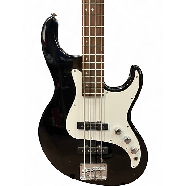 Used Samick GREG BENNETT FAIRLINE J-BASS STYLE Black Electric Bass Guitar