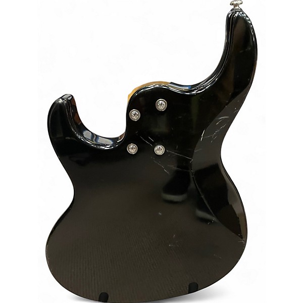 Used Samick GREG BENNETT FAIRLINE J-BASS STYLE Black Electric Bass Guitar