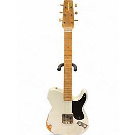 Used Guitarsbydesign 49 Snakehead Age White Solid Body Electric Guitar
