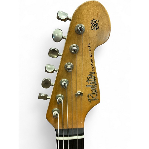 Used Revelator Super King Olympic White Solid Body Electric Guitar