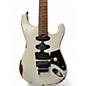Used 2021 EVH Frankenstein white relic  Solid Body Electric Guitar thumbnail