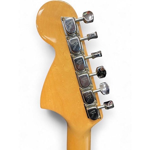 Vintage 1978 Fender Mustang Black Solid Body Electric Guitar