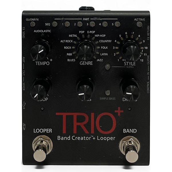 Used DigiTech Trio+ Band Creator Plus Looper Pedal