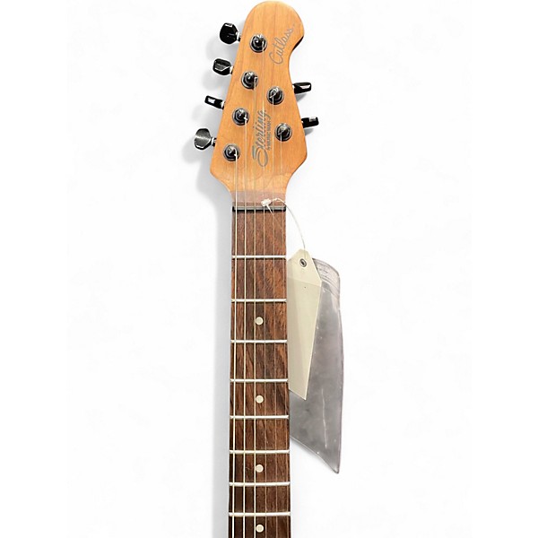 Used Sterling by Music Man Jason Richardson Cutlass Sand Sunburst Solid Body Electric Guitar