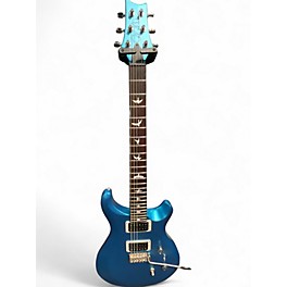 Used PRS Custom 24 SATIN BLUE Solid Body Electric Guitar