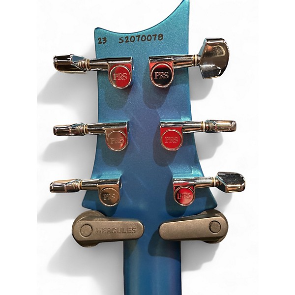 Used PRS Custom 24 SATIN BLUE Solid Body Electric Guitar
