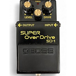 Used BOSS SD1 Super Overdrive 40th Anniversary Effect Pedal