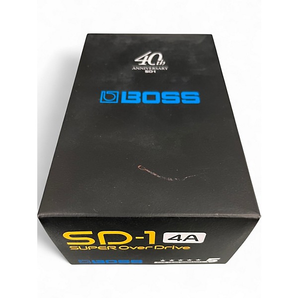 Used BOSS SD1 Super Overdrive 40th Anniversary Effect Pedal