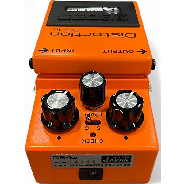 Used BOSS DS1W Effect Pedal