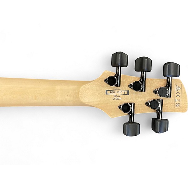 Used Ibanez GWB35 Flat Black Electric Bass Guitar