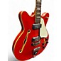 Vintage 1960s Fender Coronado red Hollow Body Electric Guitar