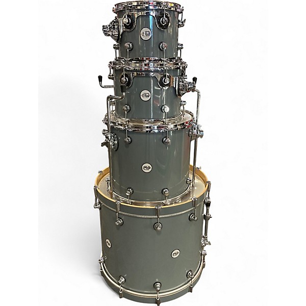 Used DW 4 Piece Design Series Gray Drum Kit