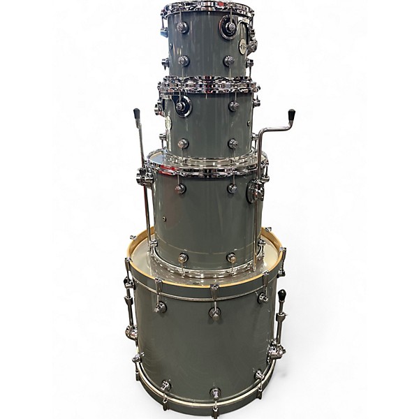 Used DW 4 Piece Design Series Gray Drum Kit