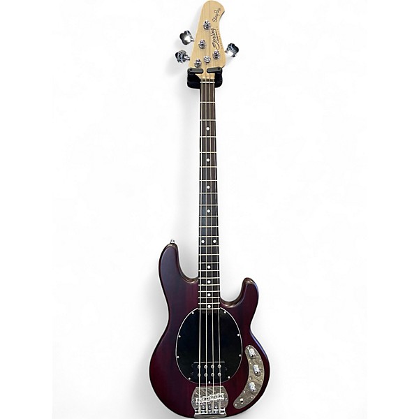 Used Sterling by Music Man STINGRAY 4 Worn Cherry Electric Bass Guitar,New Products : American Fashion Style Bags On Sale