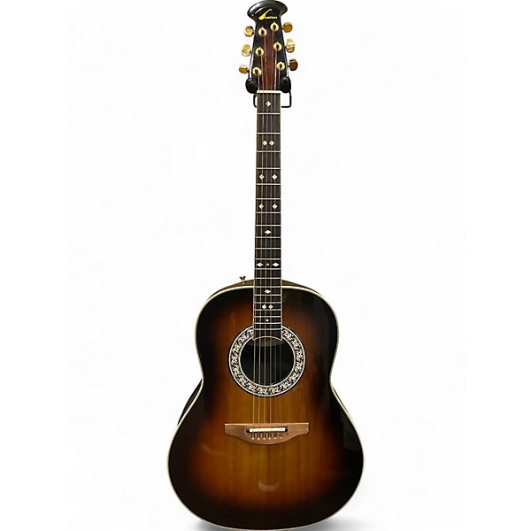 Used Ovation 1717 Legend 3 Color Sunburst Acoustic Electric Guitar