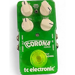 Used TC Electronic Corona Chorus Effect Pedal