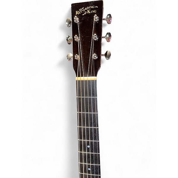 Used Recording King RD-T16 Antique Natural Acoustic Guitar