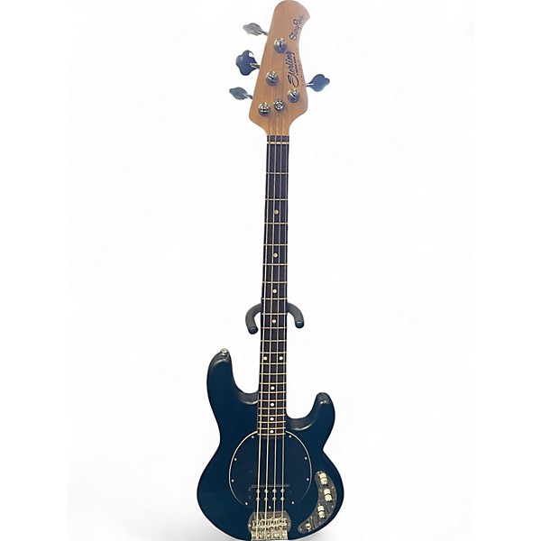 Used Sterling by Music Man StingRay RAY4 Satin Black Electric Bass Guitar