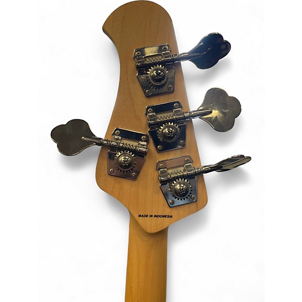 Used Sterling by Music Man StingRay RAY4 Satin Black Electric Bass Guitar