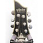 Used Schecter damien platinum flat black Solid Body Electric Guitar