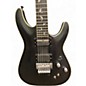 Used Schecter damien platinum flat black Solid Body Electric Guitar