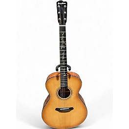 Used Breedlove Jeff Bridges Signature Concert Copper E Natural Acoustic Electric Guitar