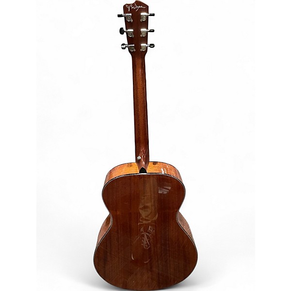 Used Breedlove Jeff Bridges Signature Concert Copper E Natural Acoustic Electric Guitar