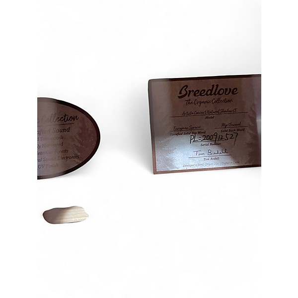 Used Breedlove Artista Concert Natural Shadow Natural Acoustic Electric Guitar