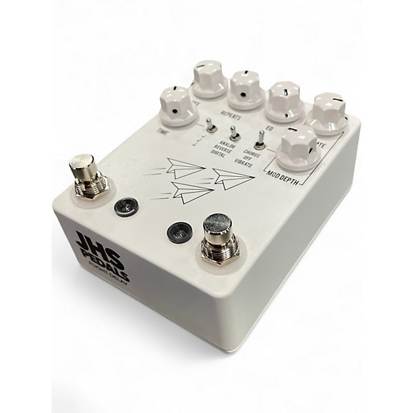 Used JHS Pedals Flight Delay White Effect Pedal