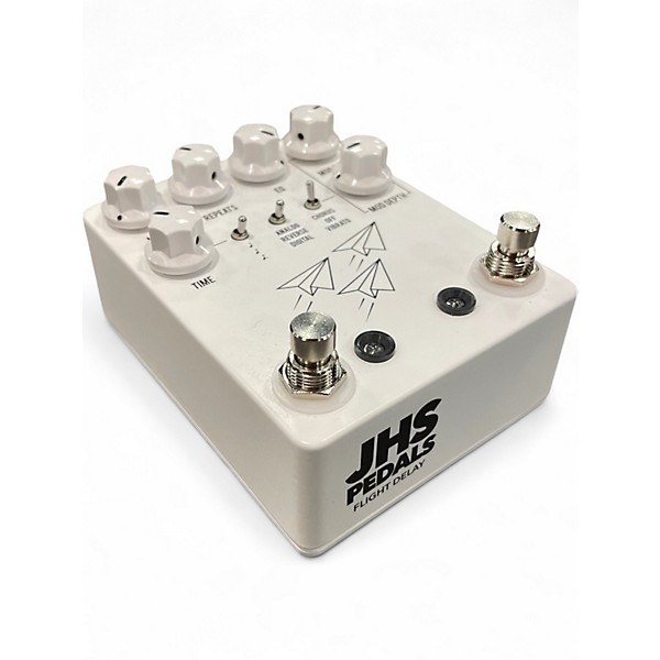 Used JHS Pedals Flight Delay White Effect Pedal